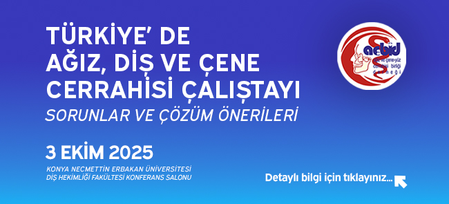 Türkiye’de Ağız, Diş ve Çene Cerrahisi Çalıştayı: Sorunlar ve Çözüm Önerileri